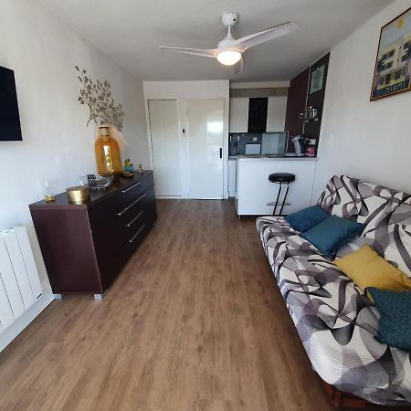 Studio Cabine Mer Et Pinede 26M2: 4Pers, Neuf, Cosy ลา กร็องเดอ-ม็อต ภายนอก รูปภาพ