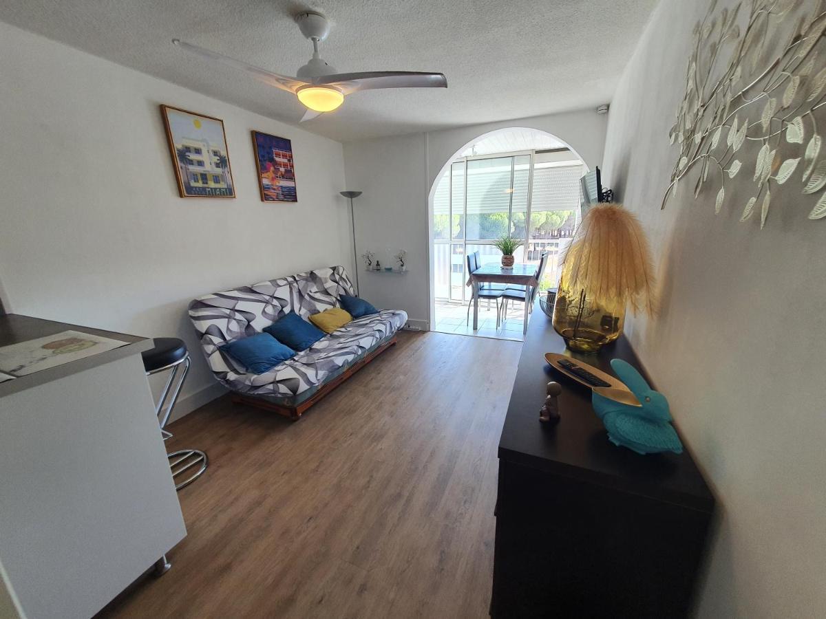 Studio Cabine Mer Et Pinede 26M2: 4Pers, Neuf, Cosy ลา กร็องเดอ-ม็อต ภายนอก รูปภาพ